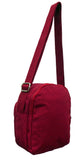 Womens Five Section Lightweight Small Travel Nylon Crossbody Bag - Holidays, Everyday, Travel Use