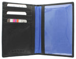Real Leather Passport Holder Case Wallet with Card Slots