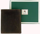 Visconti RFID Boxed Hunter Leather Slim Wallet with 6 Card slots 705