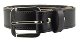 1 1/4" Wide Leather Belt Brown