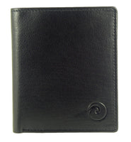Mens Leather Bi Fold Leather Wallet 3 Cards RFID 2 Colours Mala